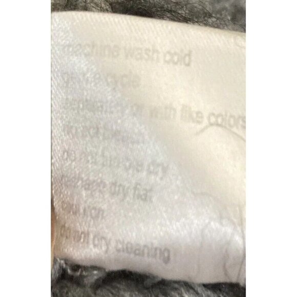 Elsamanda Open Front Chunky Alpaca Wool Blend Oversized Sweater Made In Italy-L - Picture 12 of 16